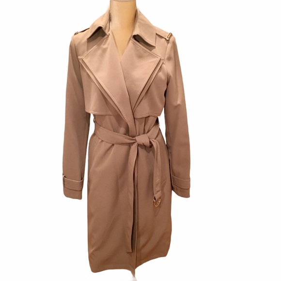 Michael Kors Jackets & Blazers - Michael Kors Trench Coat Tan L